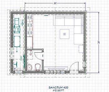 sketch design sanctum 400 by cat5sheds